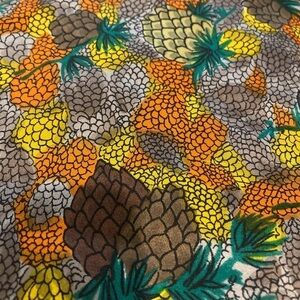 Silky Pineapple Fabric